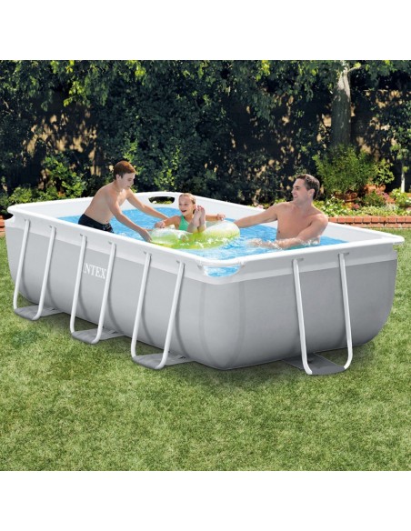 Pack Piscina Prism Frame 300x175x80 cm 5 accesorios | INTEX