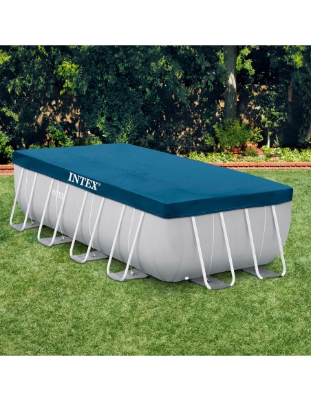 Pack Piscina Prism Frame 400x200x122 cm 5 accesorios | INTEX