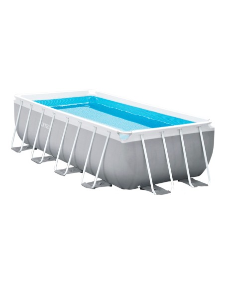 Pack Piscina Prism Frame 488x244x107 cm 7 accesorios | INTEX