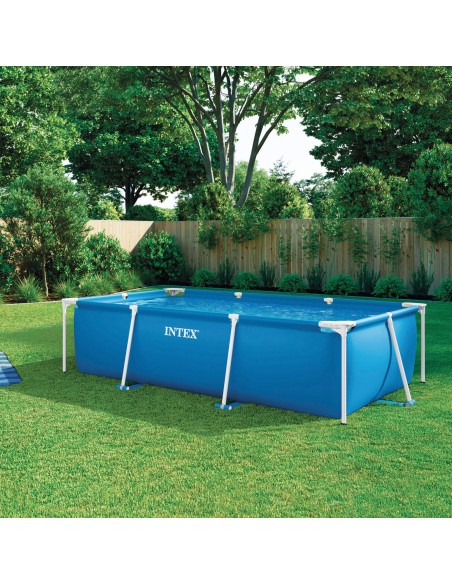 Pack Piscina Small Frame 300x200x75 cm 3 accesorios | INTEX