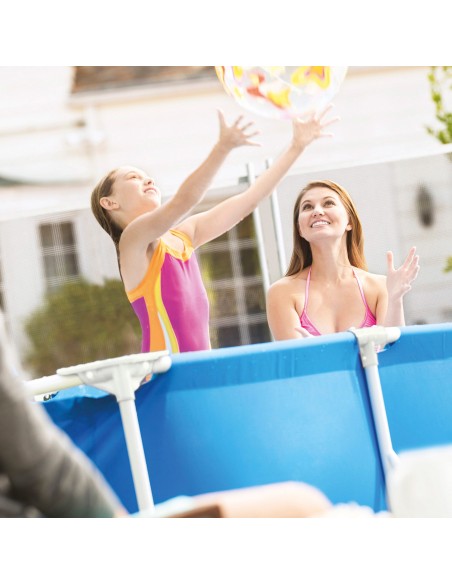 Pack Piscina Small Frame 300x200x75 cm 3 accesorios | INTEX