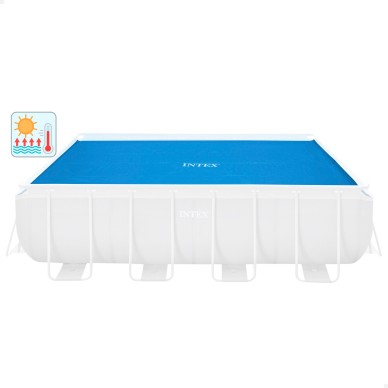Cobertor solar para piscinas rectangulares de 400x200 cm | INTEX