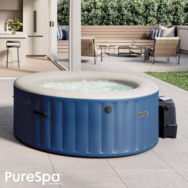 Spa hinchable PureSpa Burbujas Blue One 2 personas | INTEX 2