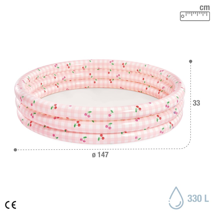 Piscina hinchable cereza | INTEX