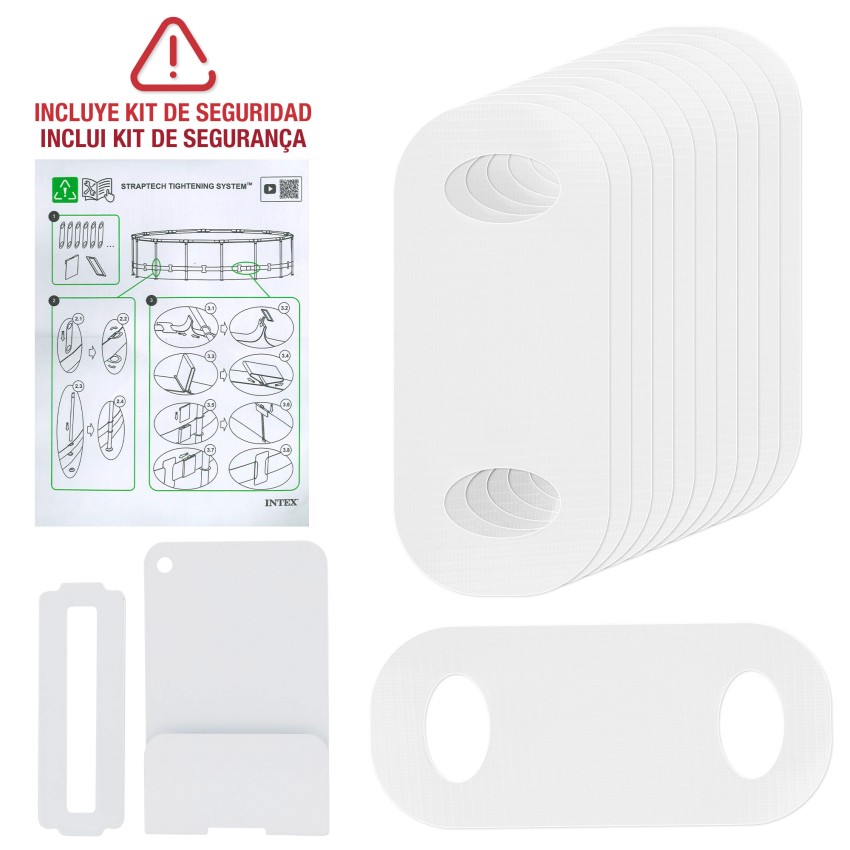 Piscina estructural redonda - Piscinas Desmontables | Intex.es