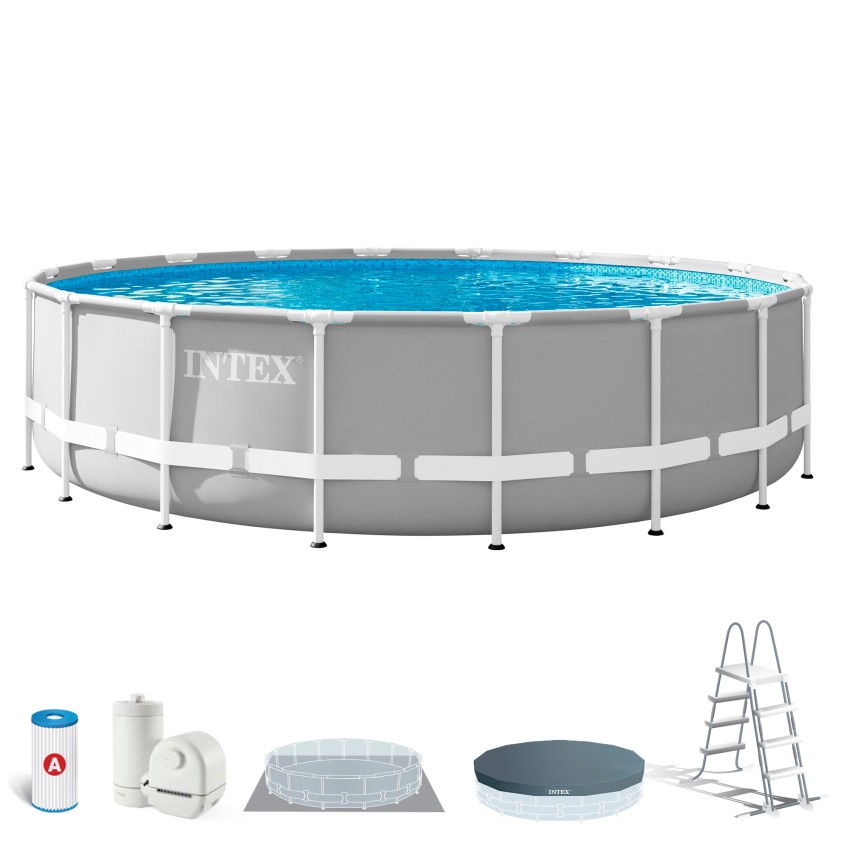 Piscinas Prism Frame - Piscinas desmontables redondas | Intex.es