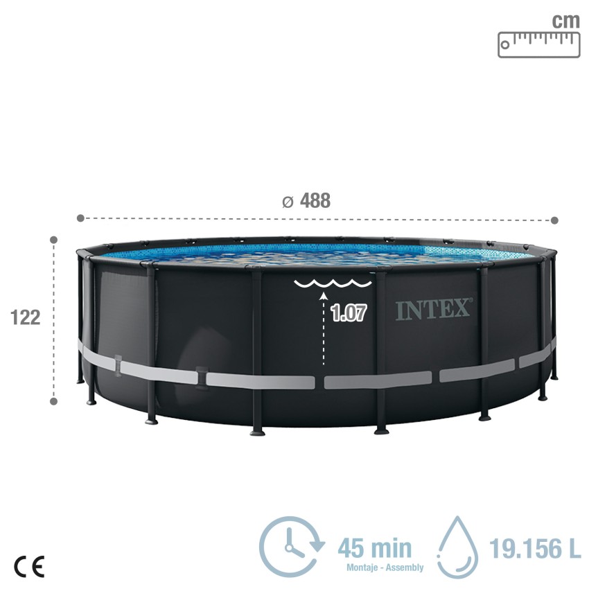 Piscinas redondas desmontables INTEX Ultra XTR | Intex.es
