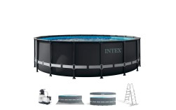 Piscina desmontable redonda INTEX Ultra XTR Frame 6 metros con depuradora