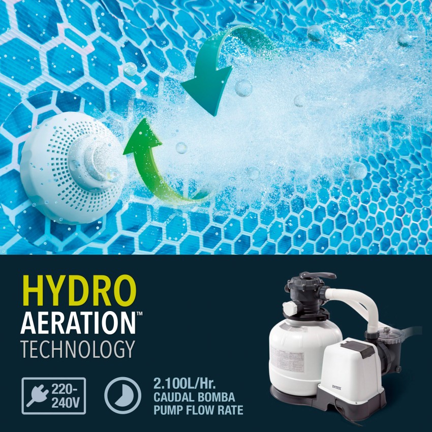 Piscinas desmontables grandes - Gama Ultra XTR | Intex.es