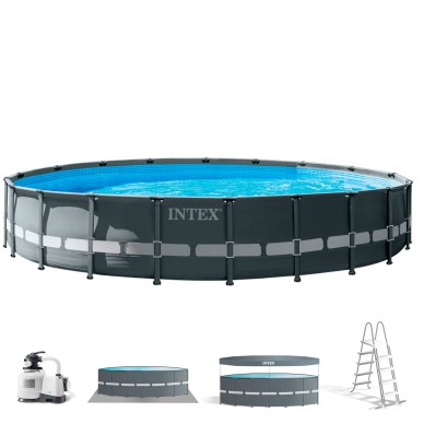 Comprar piscinas grandes con depuradora de arena | Intex.es