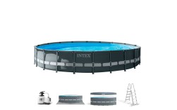 Piscina desmontable redonda INTEX Ultra XTR Frame 6 metros con depuradora