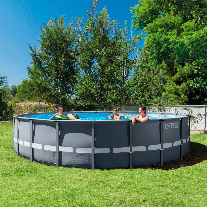 Comprar piscinas grandes con depuradora de arena | Intex.es