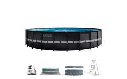 Piscina desmontable redonda INTEX Ultra XTR Frame 6 metros con depuradora