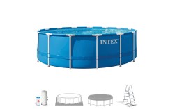 Piscina desmontable redonda INTEX Metal Frame 3,6 metros