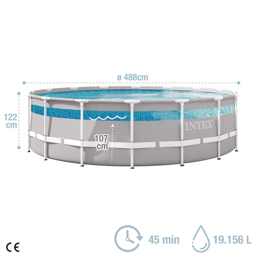 Piscina ventana panorámica INTEX - Piscinas desmontables | Intex.es
