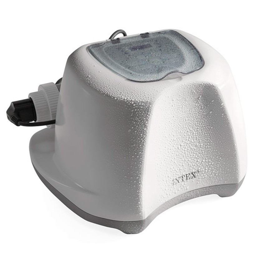 Pack piscina Graphite Gray Panel 4 metros 6 accesorios | INTEX