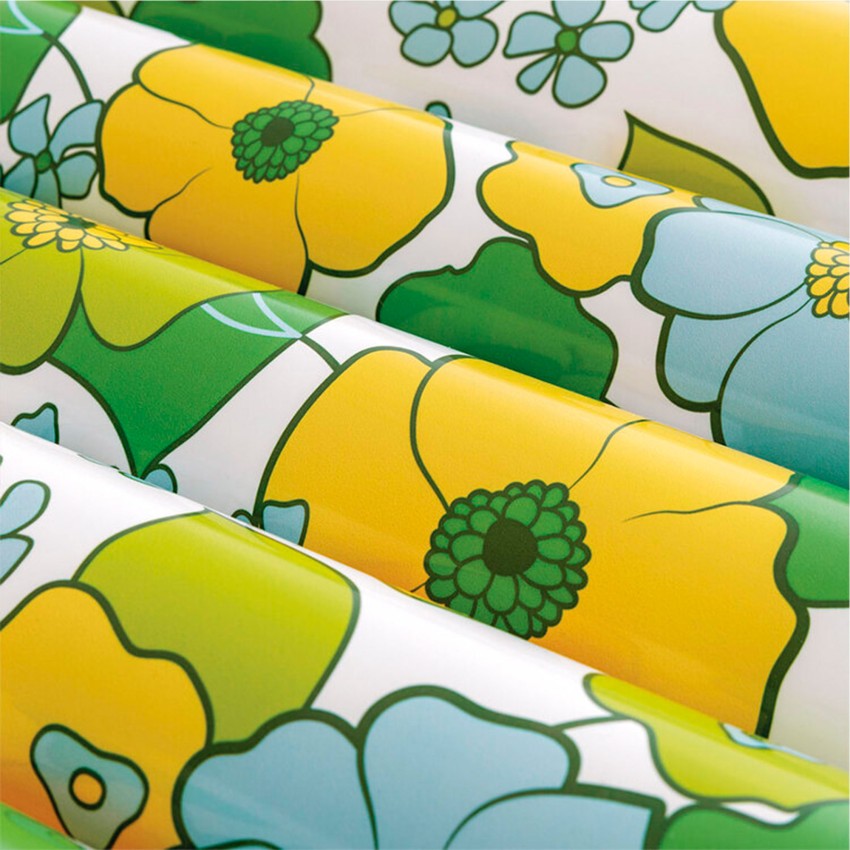 Colchoneta hinchable floral 170x53 cm 60 aniversario | INTEX