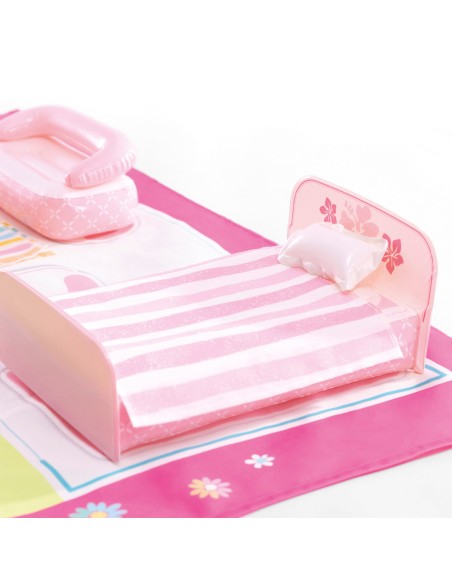 Set muebles hinchables casa muñecas con tapiz | INTEX