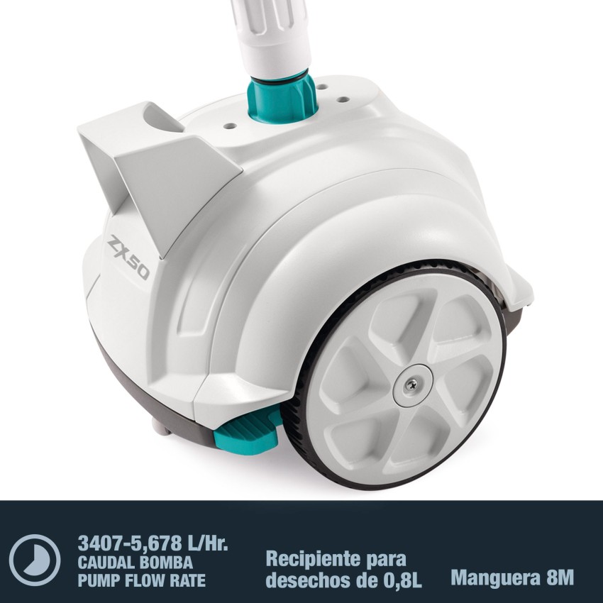 Limpiafondos piscina Krystal Clear® ZX50 | INTEX