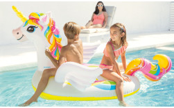 Colchoneta hinchable playa, colchoneta hinchable piscina, colchoneta con 18  agujeros. – Precios Boom