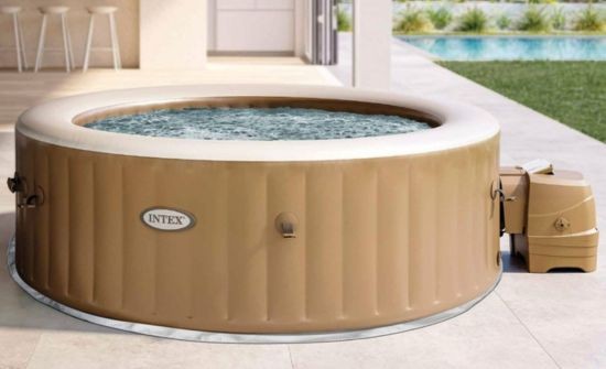Spa hinchable 4 personas Greystone Deluxe 175x175x71 cm filtro S2
