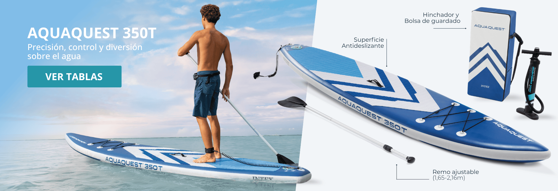 Paddle surf intex