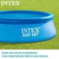 Cobertor solar piscina INTEX Ø457 cm 
