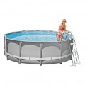Escalera piscinas Intex - Para piscinas de hasta 91 y 107 cm de altura