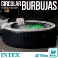 Spa hinchable INTEX burbujas 6 personas 1.098 litros