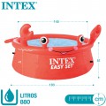 Piscina infantil Cangrejo INTEX Easy Set