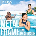 Piscina desmontable circular INTEX Metal Frame Beachside con depuradora