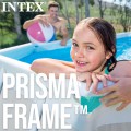 Piscina desmontable rectangular INTEX Prism Frame + depuradora