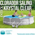 Clorador salino INTEX Krystal Clear QS200