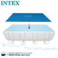 Cobertor solar piscina INTEX 488x244 cm