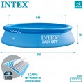 Piscina hinchable INTEX Easy Set 3.853 litros