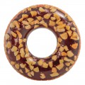 Rueda hinchable donut de chocolate INTEX impresión fotorrealista