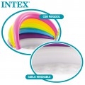 Piscina hinchable infantil INTEX con parasol unicornio