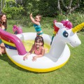 Piscina infantil INTEX con spray unicornio
