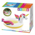 Piscina infantil INTEX con spray unicornio