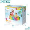 Piscina hinchable infantil INTEX multicolor