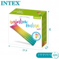 Colchoneta hinchable INTEX arcoíris
