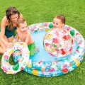 Set infantil de piscina, flotador y pelota hinchable INTEX