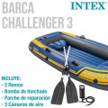 Barco hinchable Challenger 3 Intex, medidas 295x137x43 cm