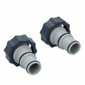 Lote 2 adaptadores A para tubos de 32 mm a 38 mm INTEX